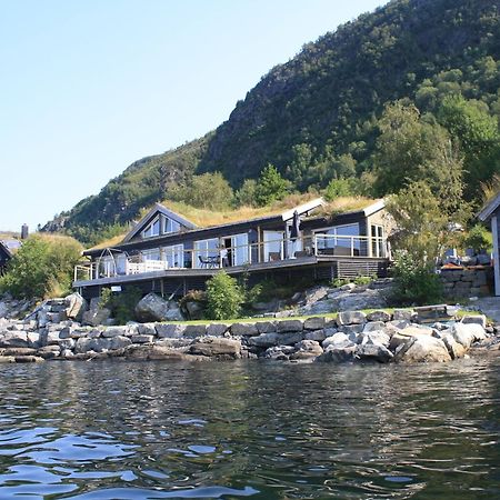 Smastranda Fjord Lodge Aheim Exteriér fotografie