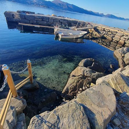 Smastranda Fjord Lodge Aheim Exteriér fotografie