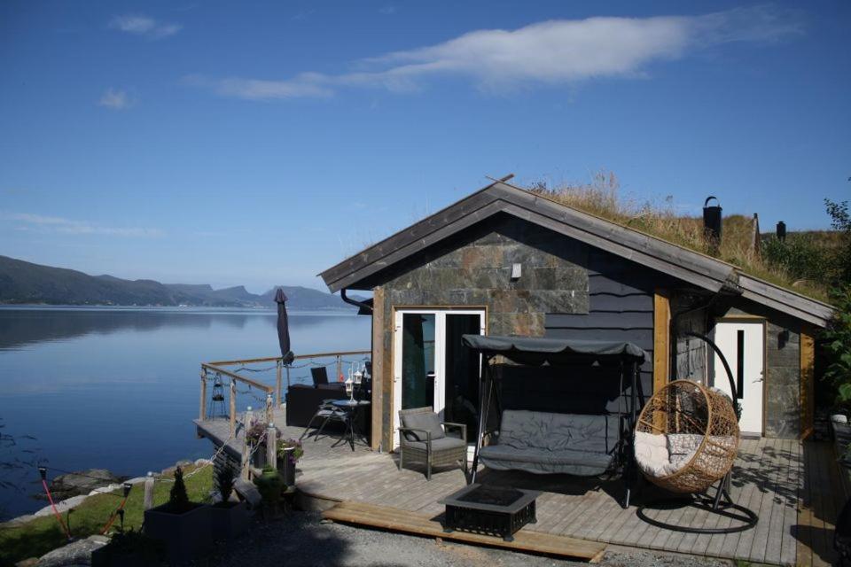 Smastranda Fjord Lodge Aheim Exteriér fotografie