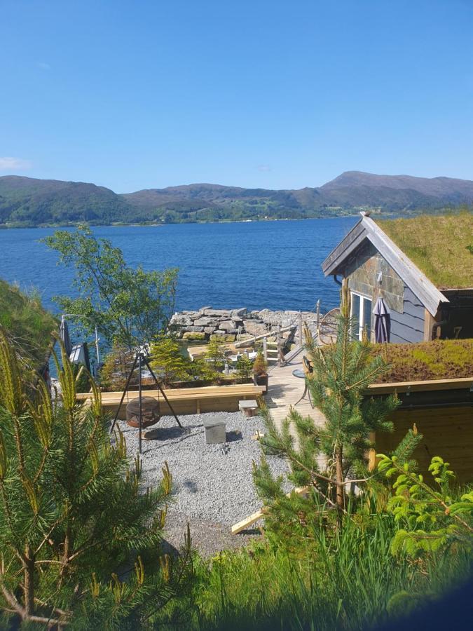 Smastranda Fjord Lodge Aheim Exteriér fotografie